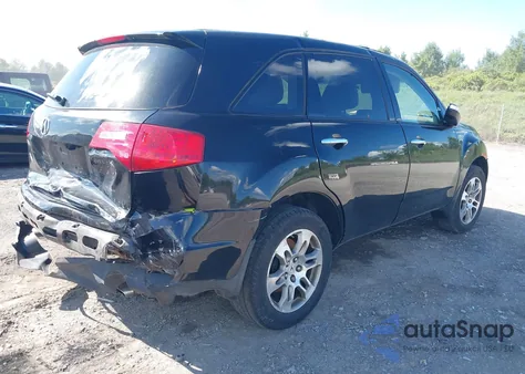 2007 Acura Mdx Technology Package from USA, damaged, VIN 2HNYD28307H523360